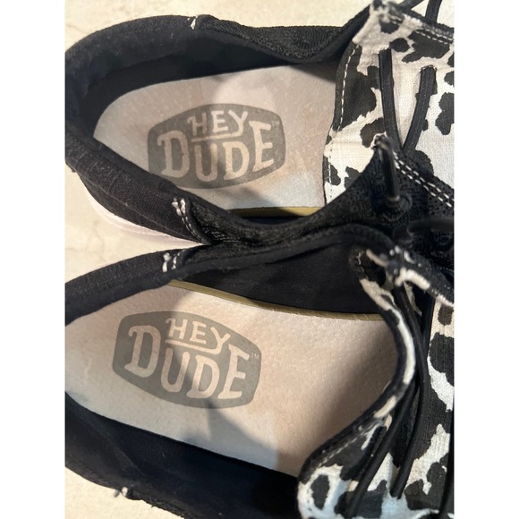 Hey Dude Wendy Boho Cow size 7 shoes - Picture 6 of 6
